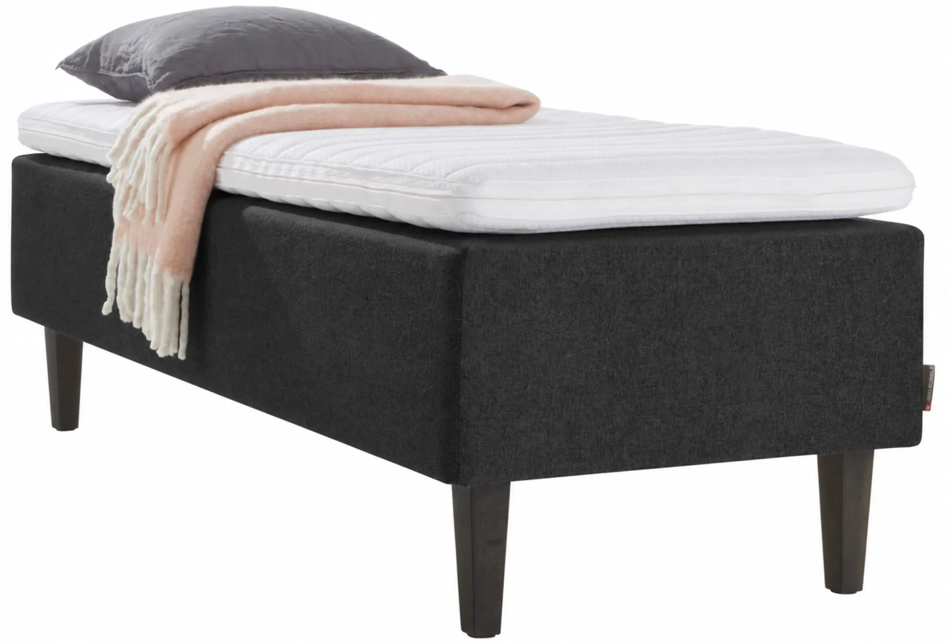 Asko Bonnell Relax (runkopatja 80x200cm hard, hiili sis. Relax-petauspatja)