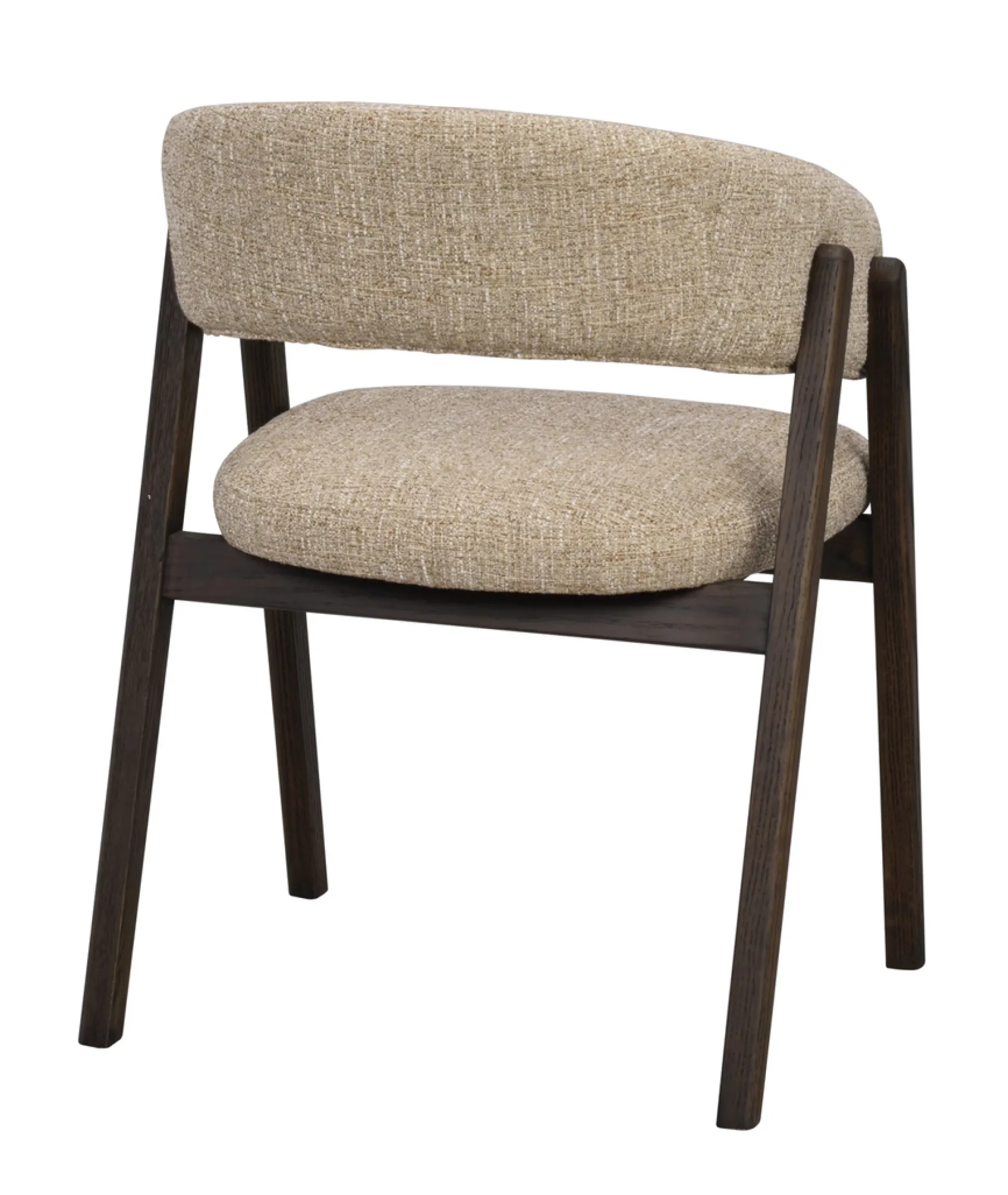 Barnaby (ruokatuoli käsinojilla tumma beige/ruskea)