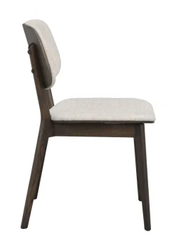 Barrett (ruokatuoli ruskea tammi/vaalea beige kangas)