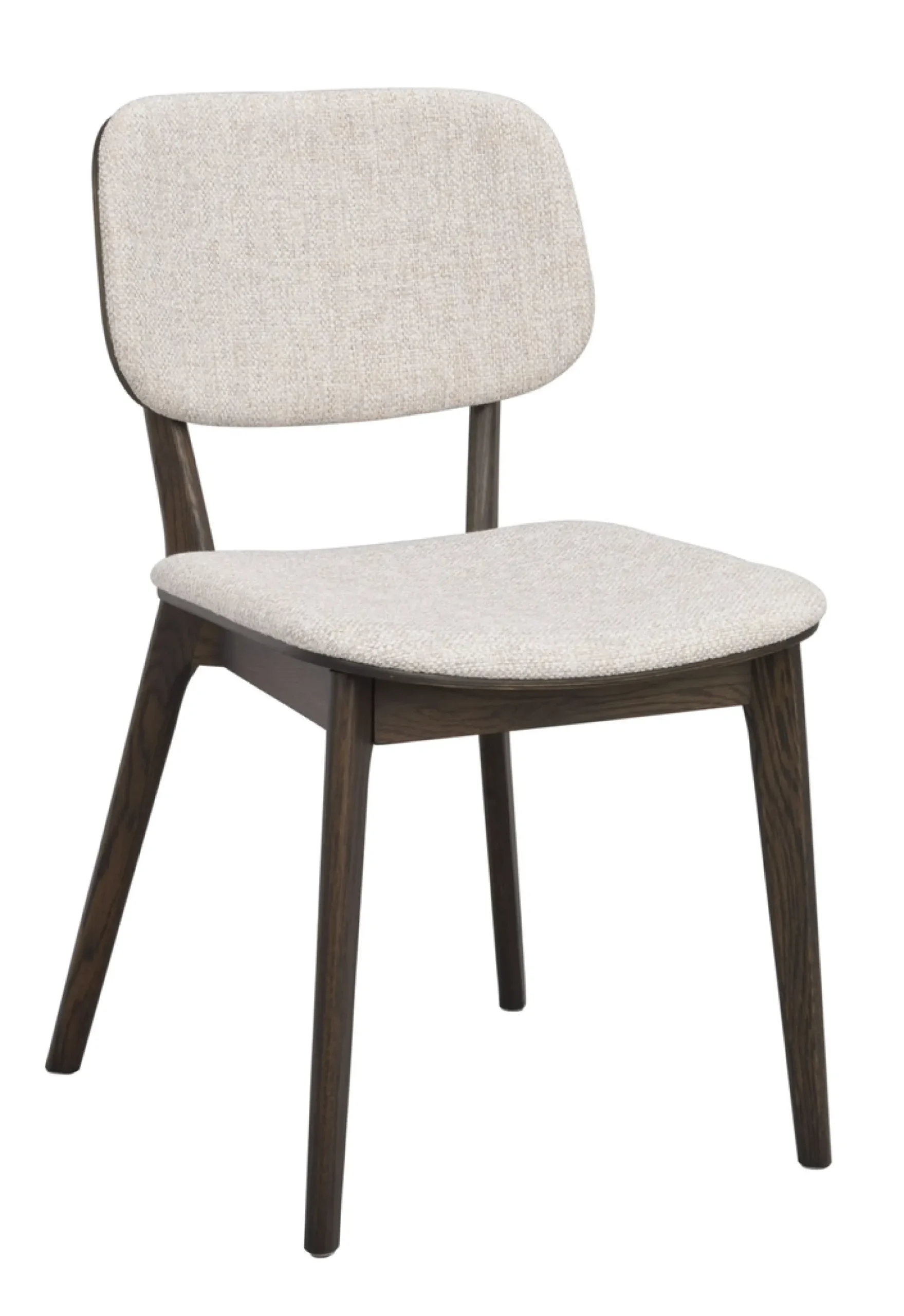 Barrett (ruokatuoli ruskea tammi/vaalea beige kangas)
