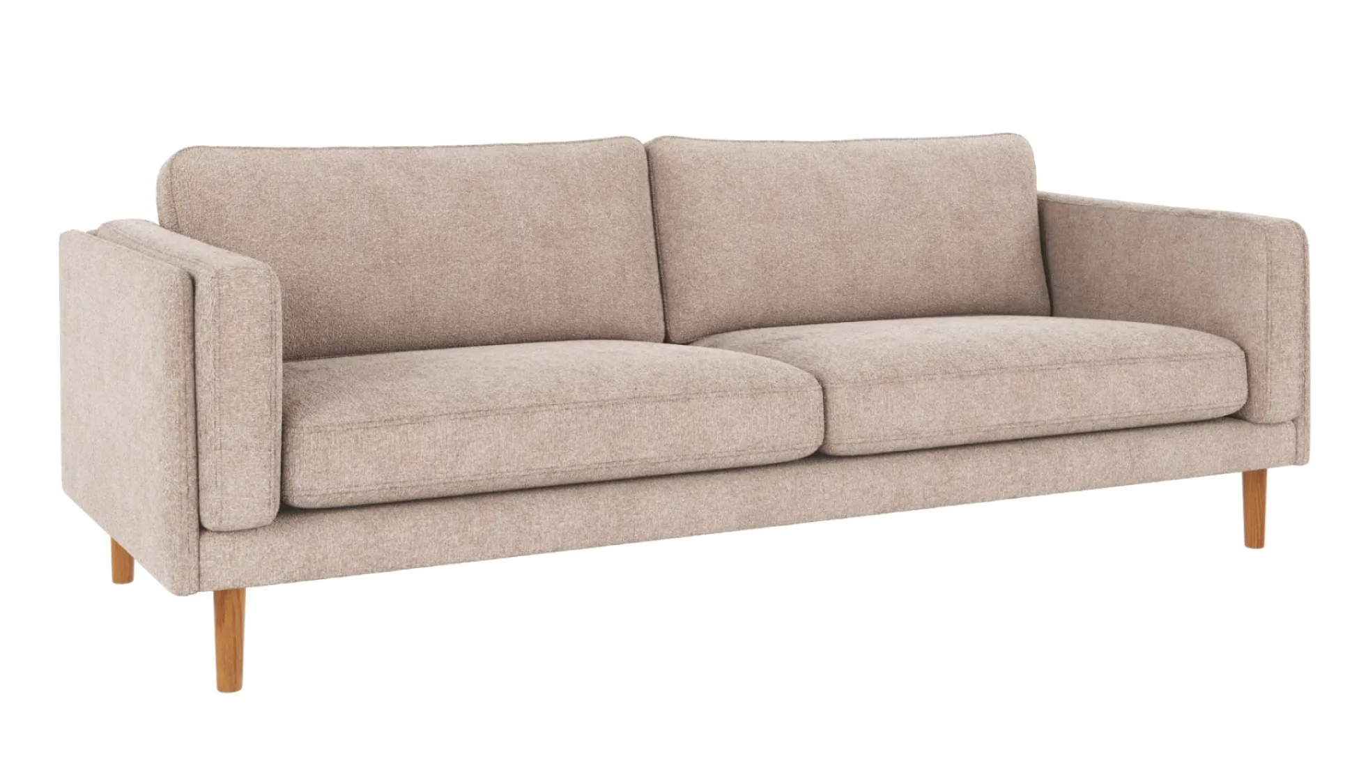 Braden (3-ist. sohva vaalea beige kangas greg 3)
