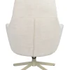 Conroe (lepotuoli vaalea beige kangas/beige metalli pyörivä)