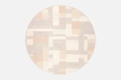 Domino (beige 160 cm matto pyöreä)