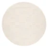 Domino (valkoinen 160 cm matto pyöreä)