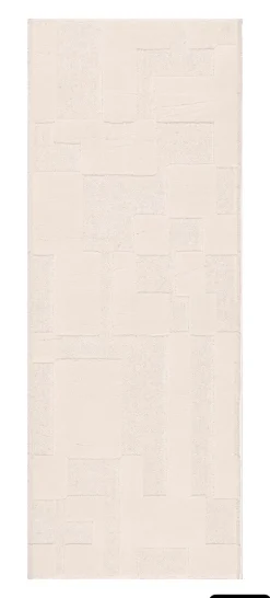 Domino (valkoinen 80x200 cm matto)