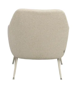 Eldwin (lepotuoli beige kangas/beige metalli)