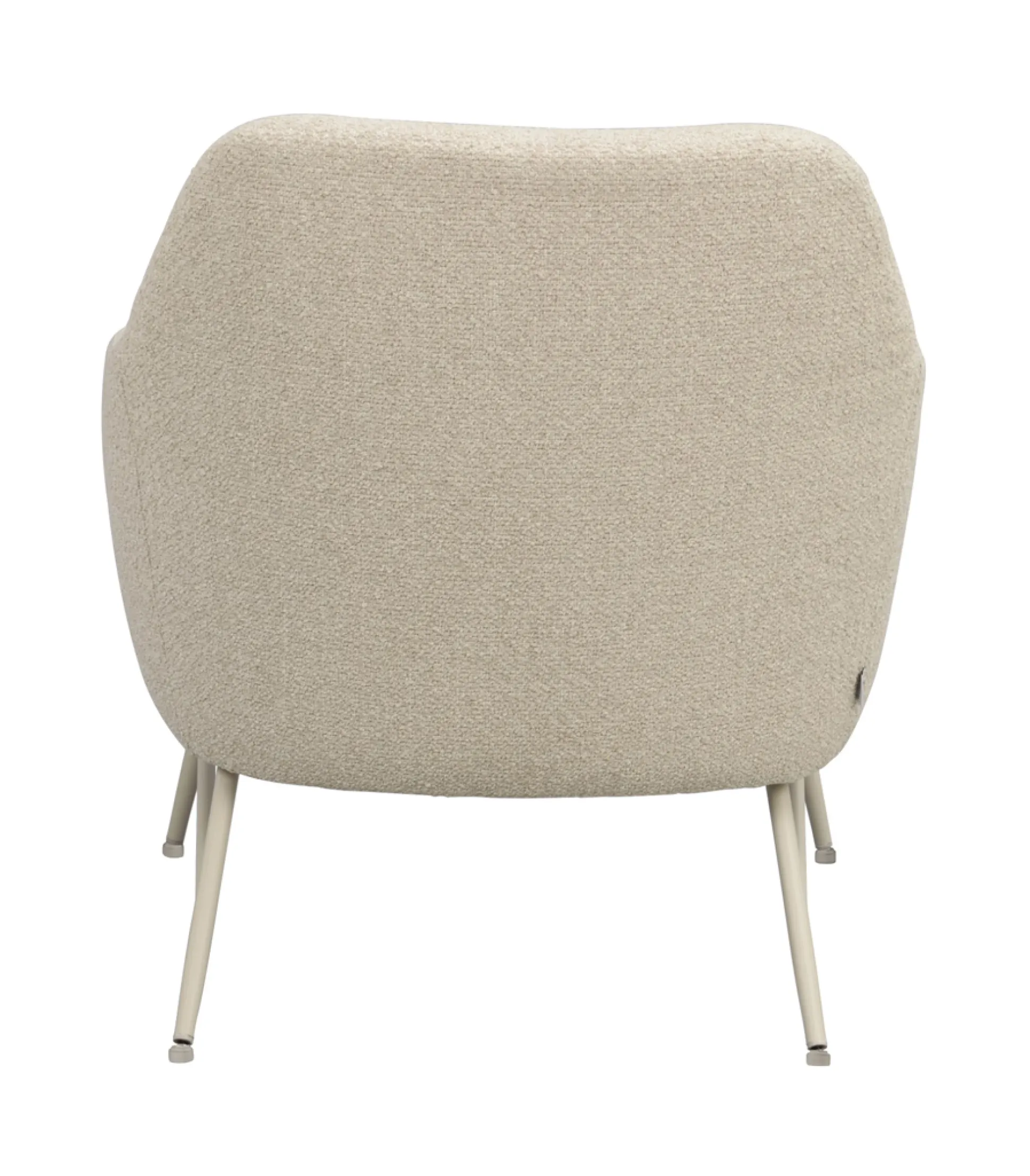 Eldwin (lepotuoli beige kangas/beige metalli)