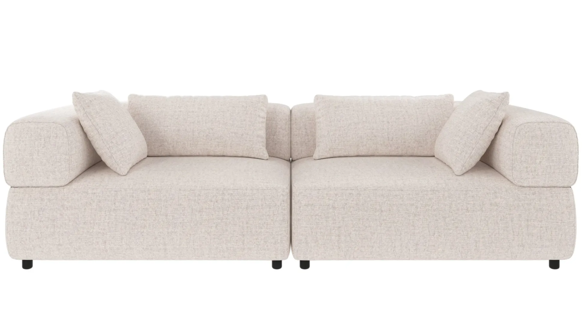 Falkner (3-ist. sohva, vaalea beige kangas oscar 1)
