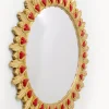 Flaming Heart (seinäpeili ø81 cm)