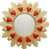 Flaming Heart (seinäpeili ø39 cm)