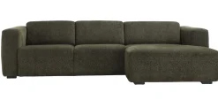 Gardenia (divaanisohva oikea raven army vihreä (2.5-ist. + xl divaani oikea))