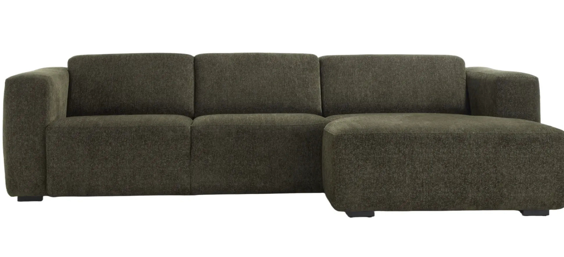 Gardenia (divaanisohva oikea raven army vihreä (2.5-ist. + xl divaani oikea))
