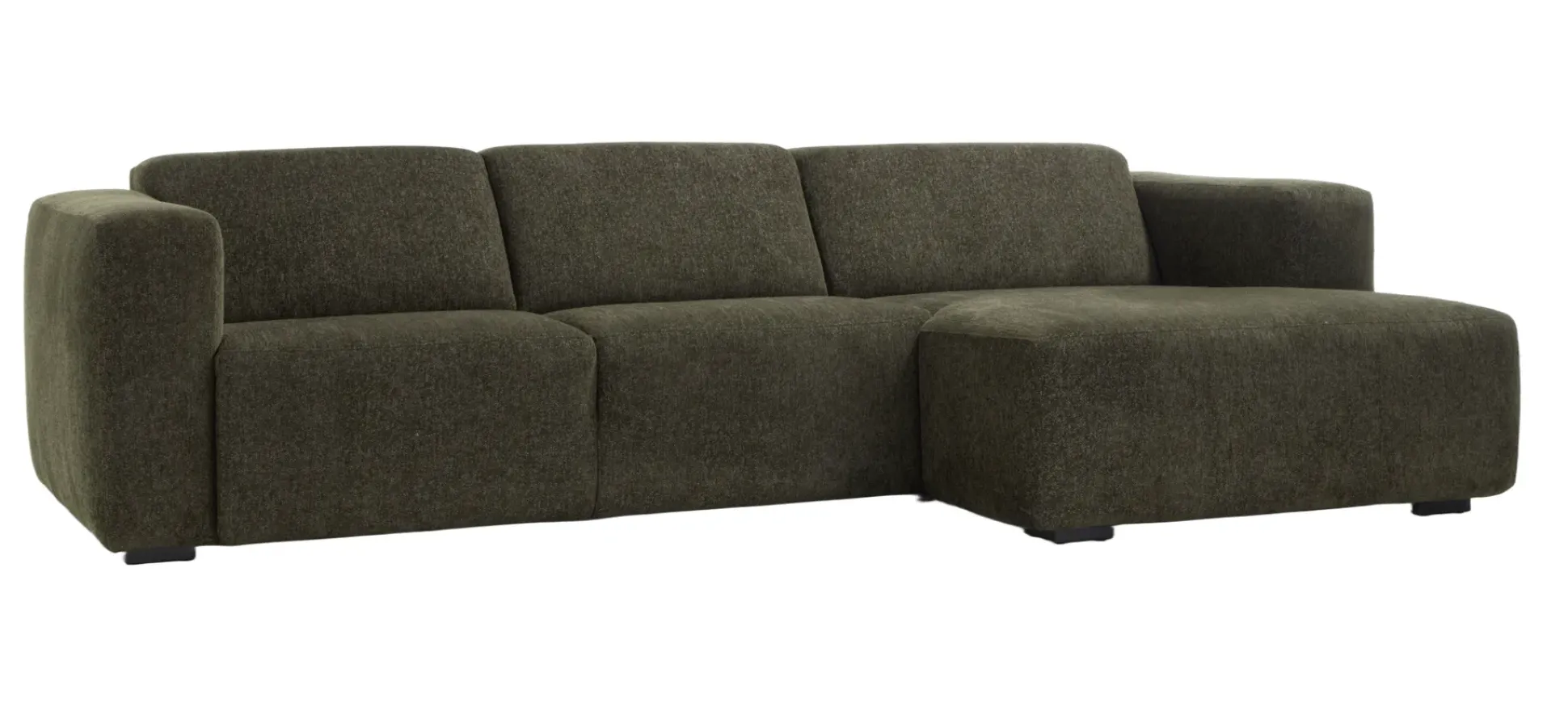 Gardenia (divaanisohva oikea raven army vihreä (2.5-ist. + xl divaani oikea))