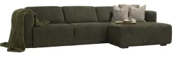 Gardenia (divaanisohva oikea raven army vihreä (2.5-ist. + xl divaani oikea))