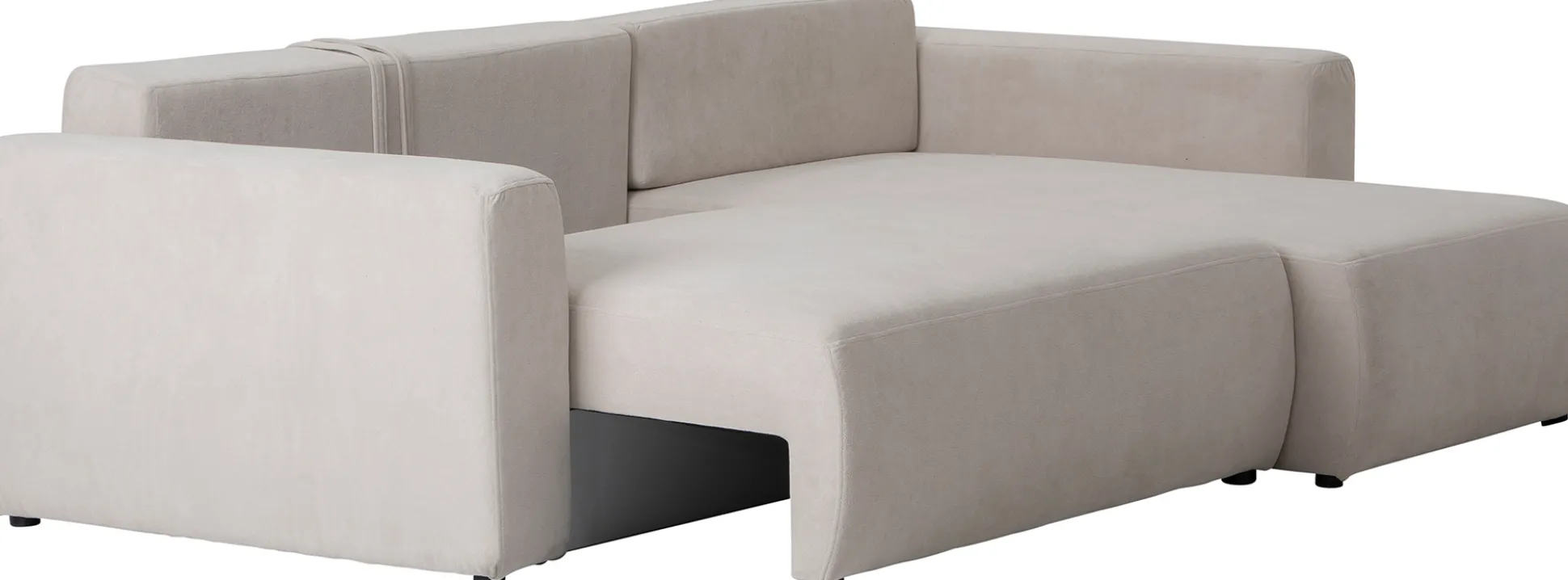 Hals (divaanikulmasohva vuoteella beige)