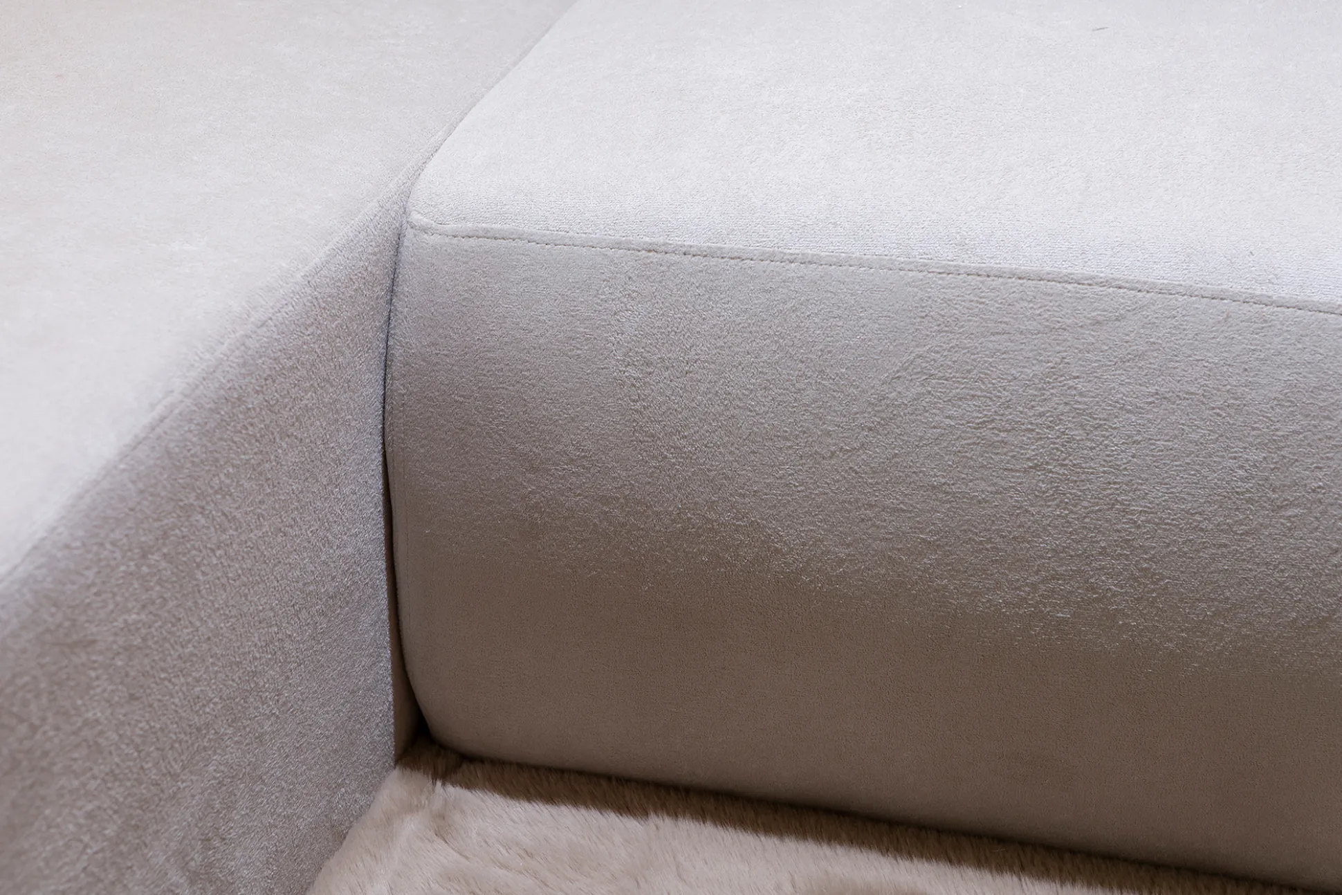 Hals (divaanikulmasohva vuoteella beige)
