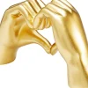 Heart Hands (koriste-esine kulta 25 cm)