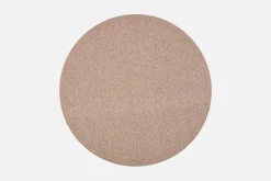 Hiillos (ruskea 200 cm matto pyöreä)