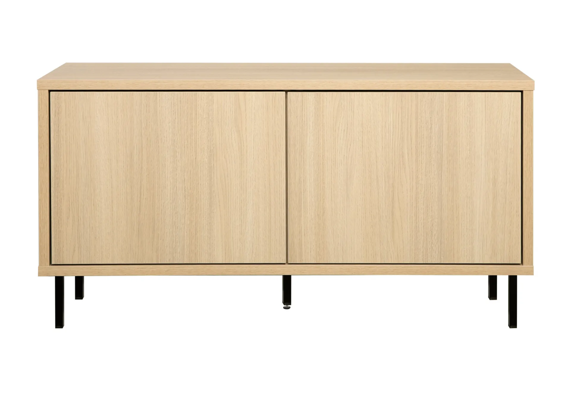 Hilla (107cm matala taso tammi metallijaloilla)