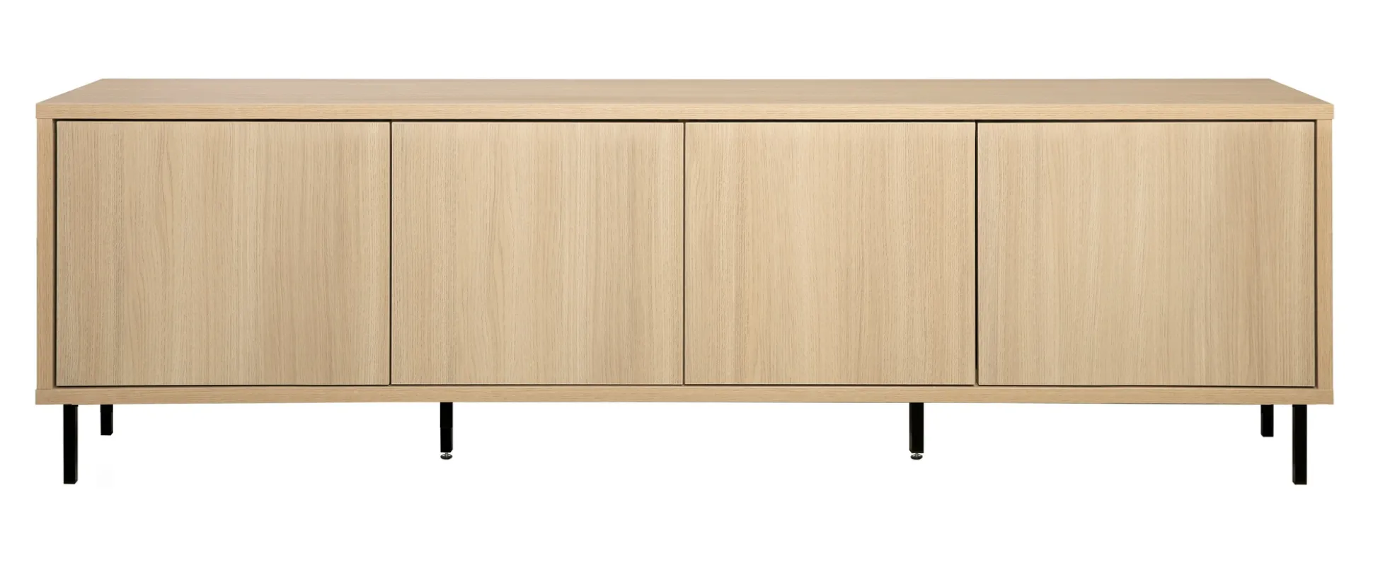Hilla (195cm taso tammi metallijaloilla)
