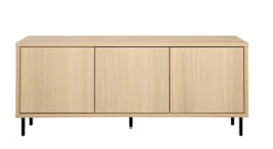 Hilla (135cm taso tammi metallijalat)