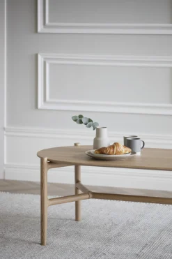 Holton (sohvapöytä ovaali 130x65 tammi)