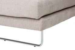Jackson Soft (avokulmasohva vasen, beige / kromi jalka)