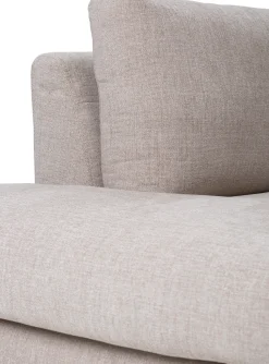 Jackson Soft (avokulmasohva vasen, beige / kromi jalka)