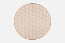 Kelo (beige-valkoinen 133 cm matto pyöreä)