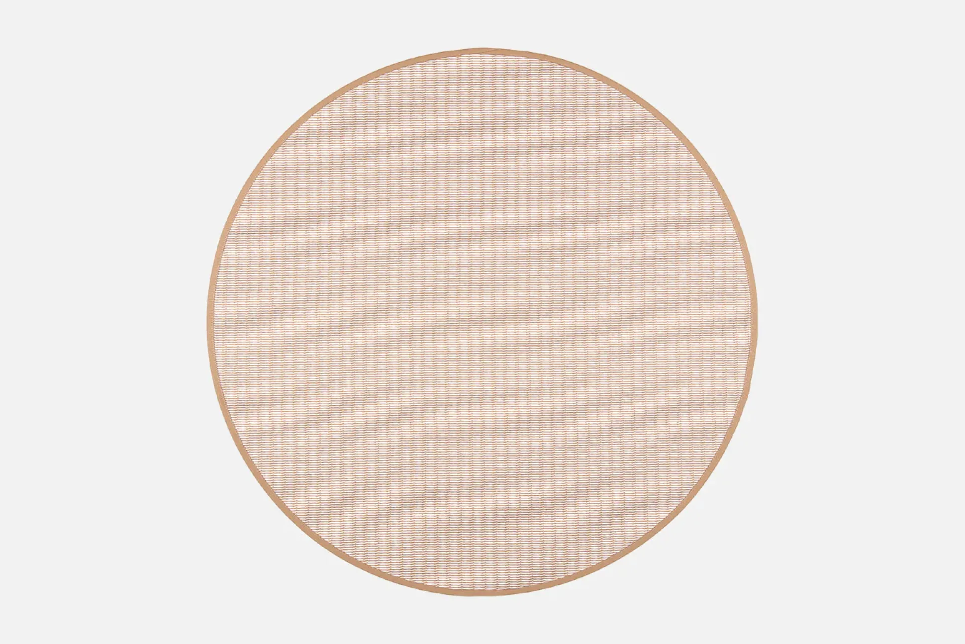 Kelo (beige-valkoinen 240 cm matto pyöreä)