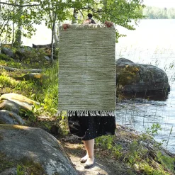 Kesälahti (matto 140x200 cm vihreä)