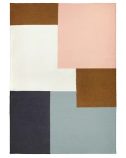 Kortteli (matto 140x200 grey-pink)