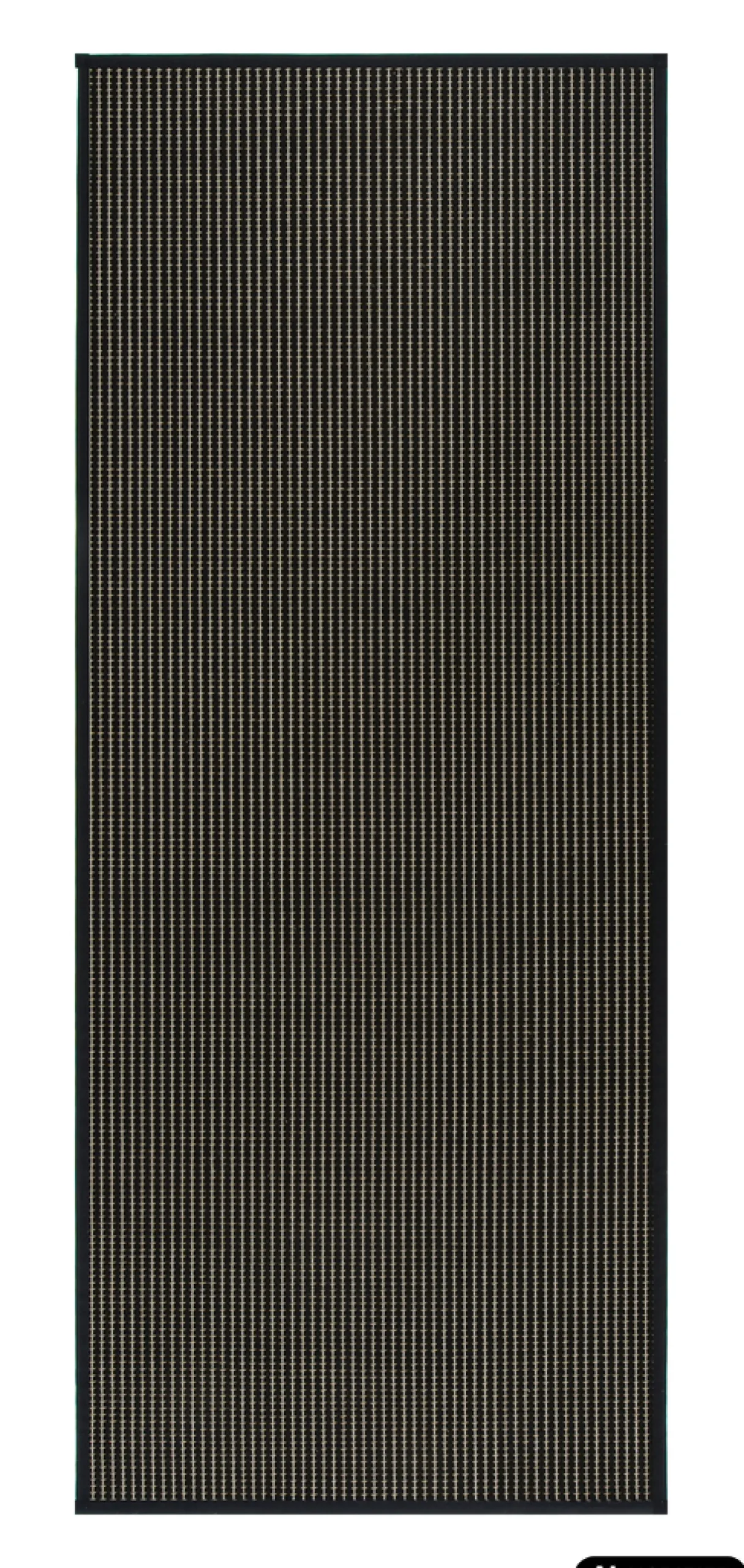 Lyyra (musta 80x250 cm matto)