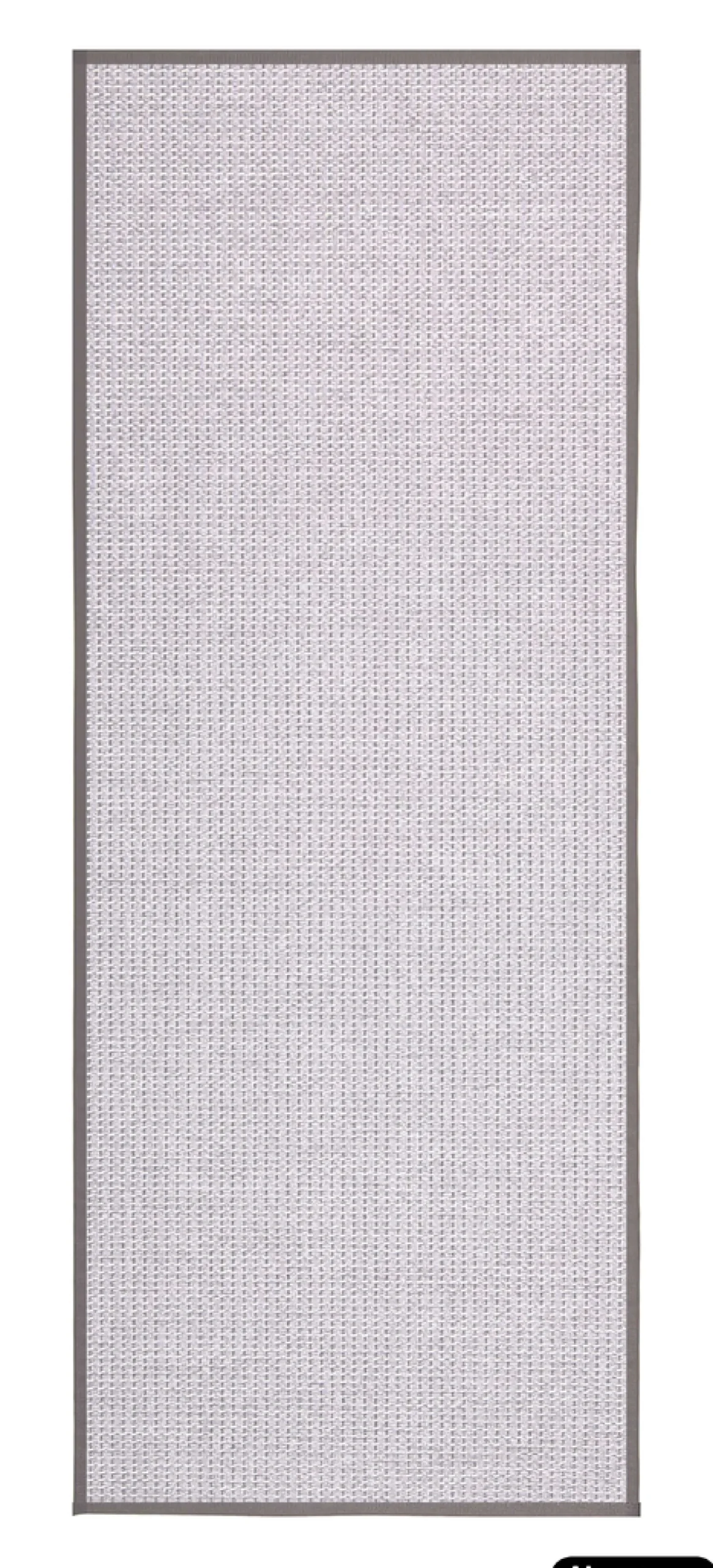 Lyyra (vaaleanharmaa 80x200 cm matto)