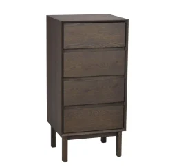 Mackay (lipasto korkea 4 ltk ruskea tammi)