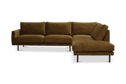 Nauvo (avokulmasohva oikea (2,5kpd) kampanjakangas kangas juliette cognac 28 punaruskea)