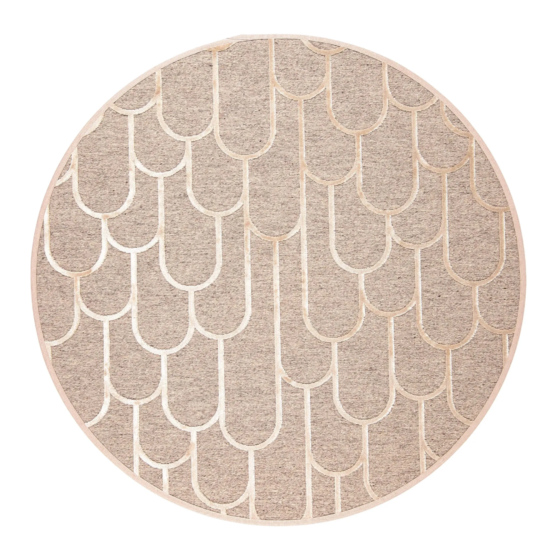 Paanu (beige 160 cm matto pyöreä)