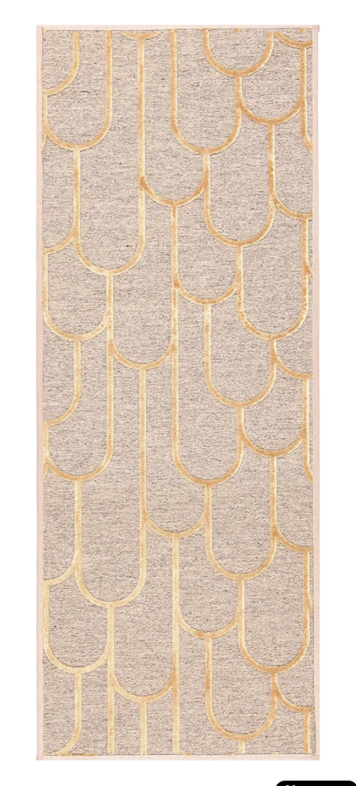 Paanu (kulta 80x300 cm matto)