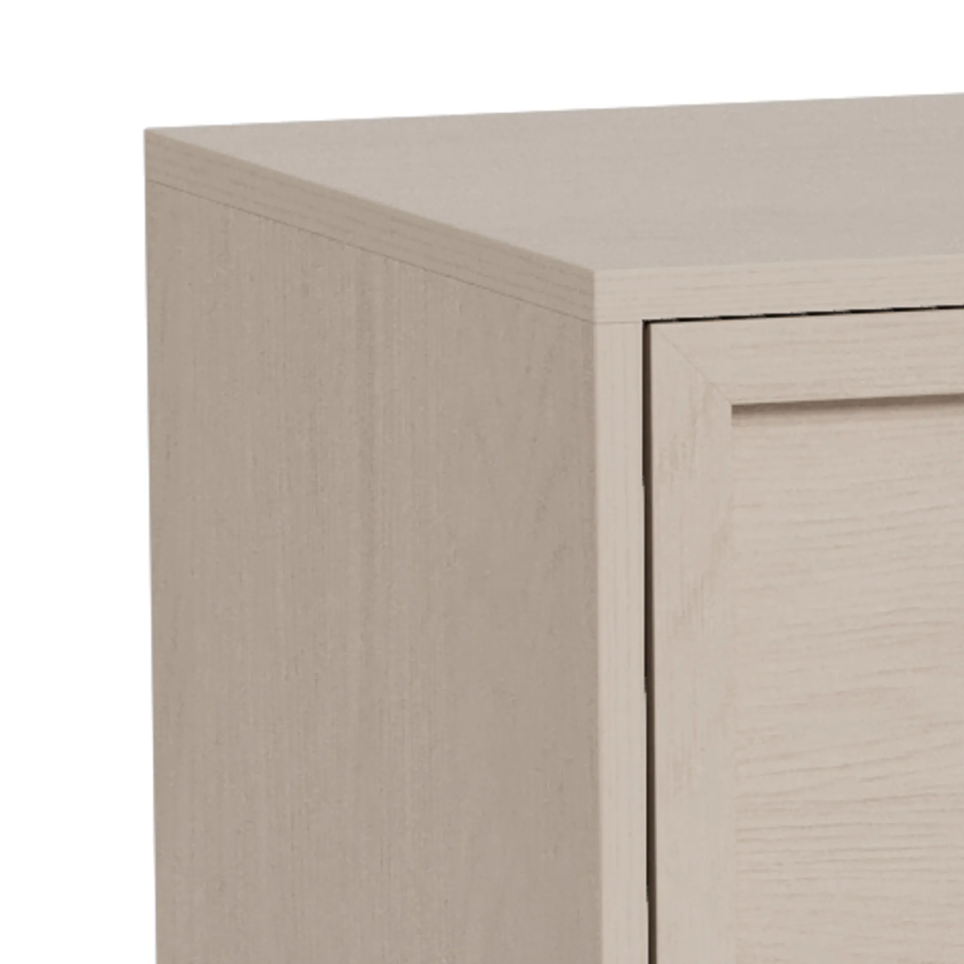 Palmdale (lipasto korkea 80x40x110 cm beige/harmaa)