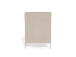 Palmdale (lipasto korkea 80x40x110 cm beige/harmaa)