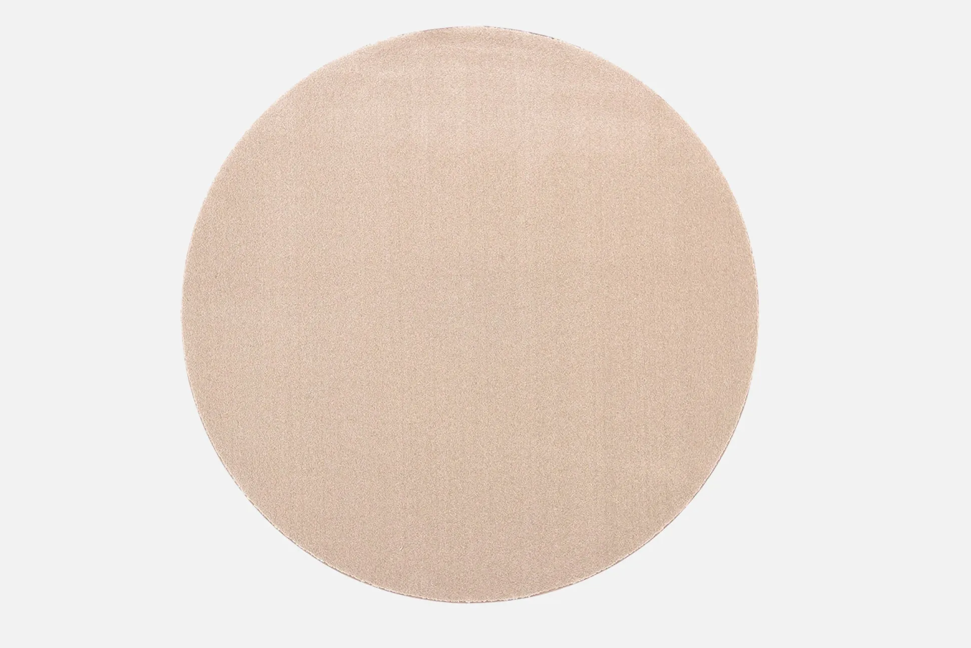 Puuteri (beige 200 cm matto pyöreä)