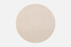 Puuteri (harmaa 133 cm matto pyöreä)