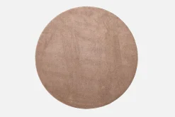 Puuteri (ruskea 133 cm matto pyöreä)