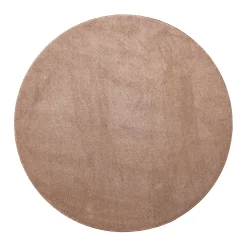 Puuteri (ruskea 160 cm matto pyöreä)