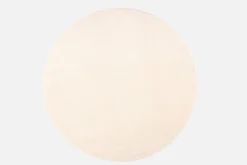 Puuteri (valkoinen 200 cm matto pyöreä)