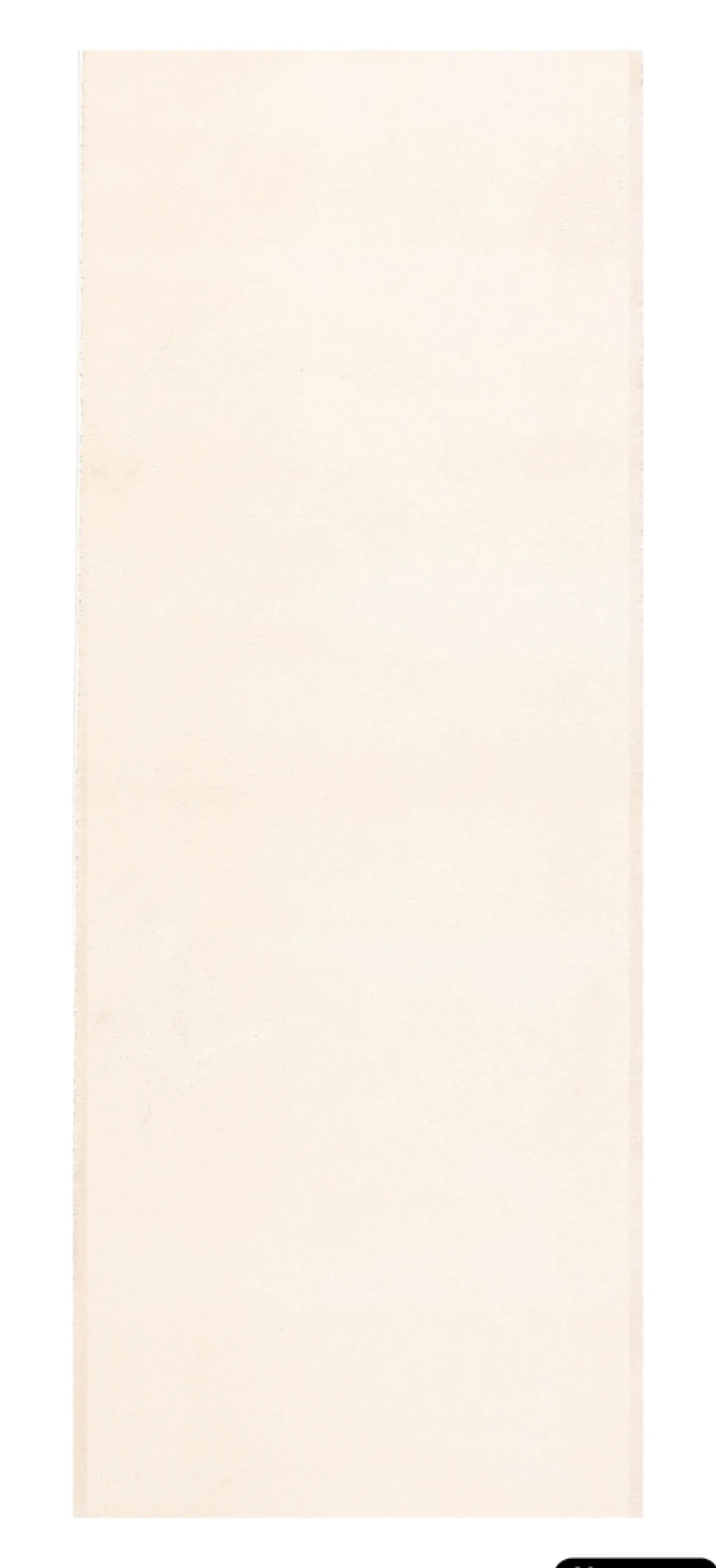 Puuteri (valkoinen 80x200 cm matto)