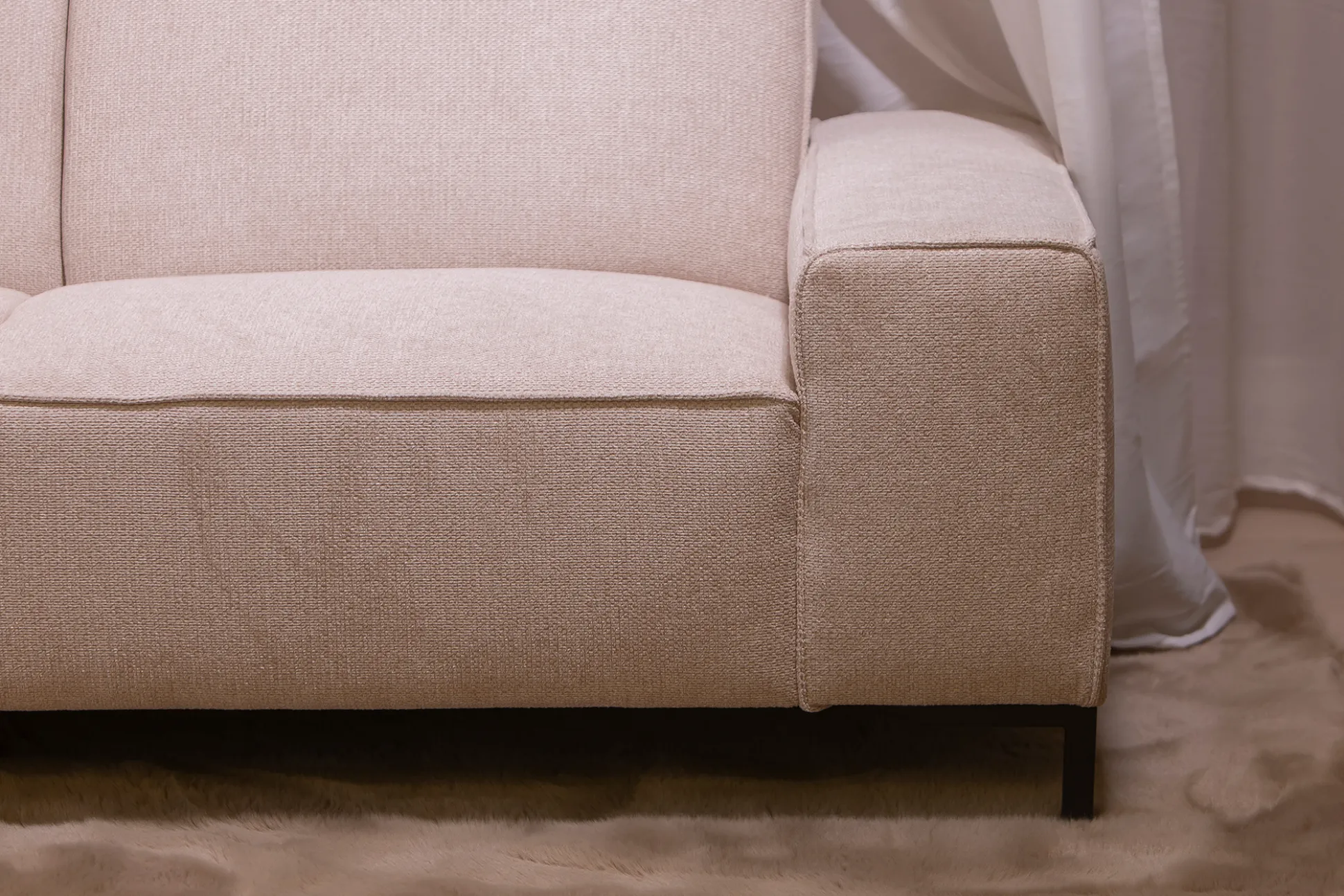 Ribe (avokulmasohva (vasen) vaalea beige)