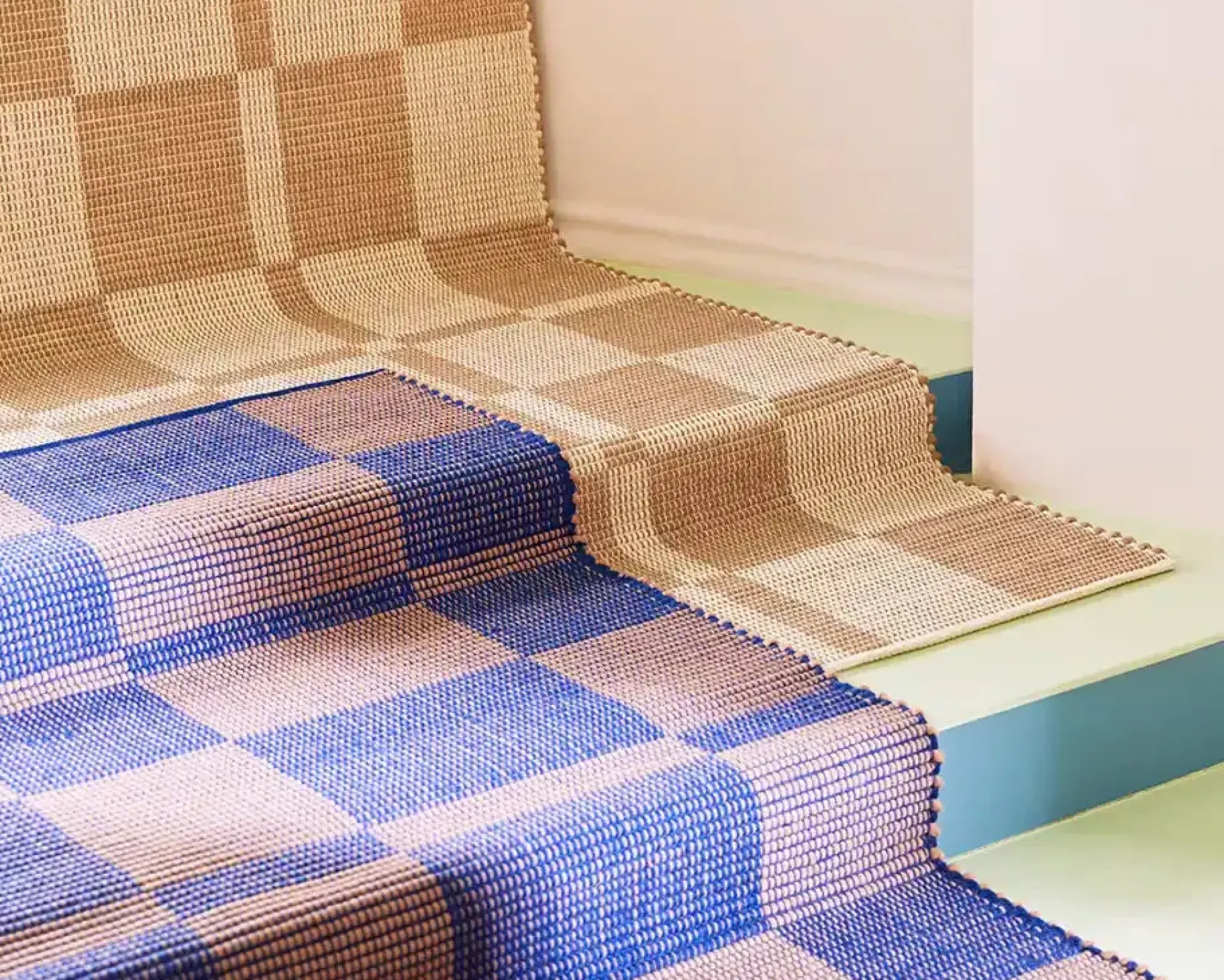 Riimi (matto 140x200 blue)
