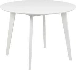 Roxby (ruokapöytä pyöreä 105 cm valkoinen)