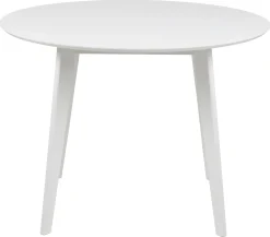 Roxby (ruokapöytä pyöreä 105 cm valkoinen)